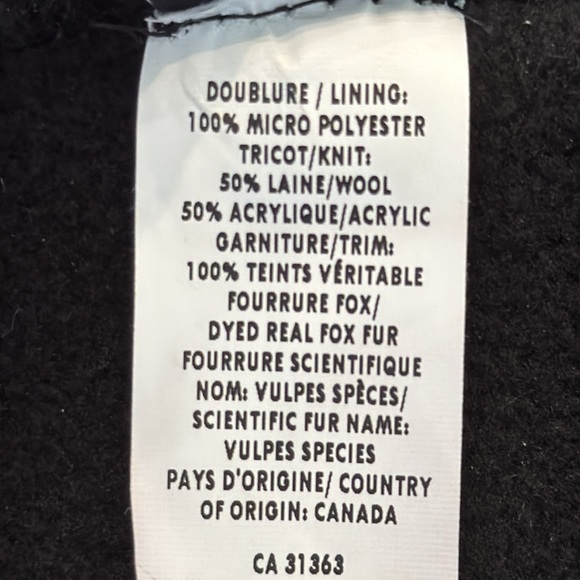 KYI KYI FOLD UP FUR BEANIE - Picture 3 of 3